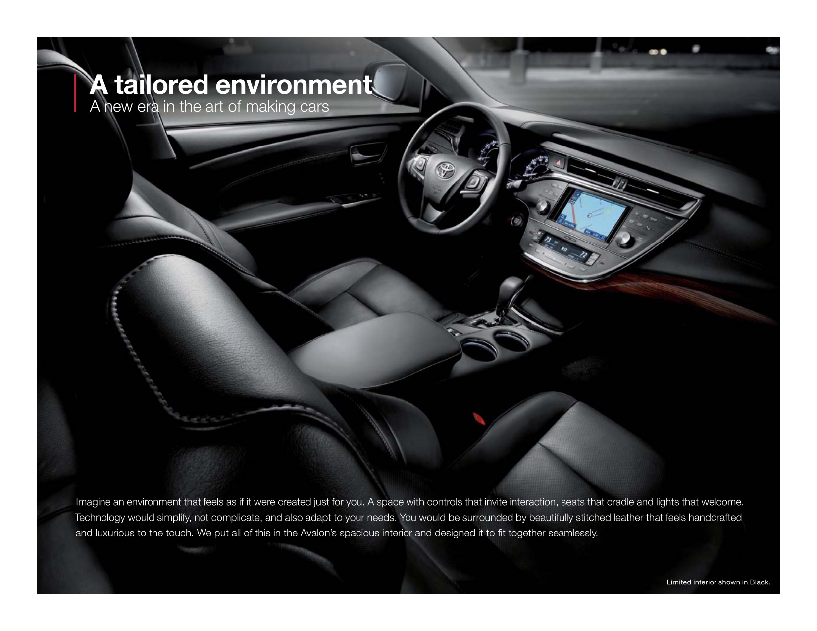 2013 Toyota Avalon Brochure Page 2